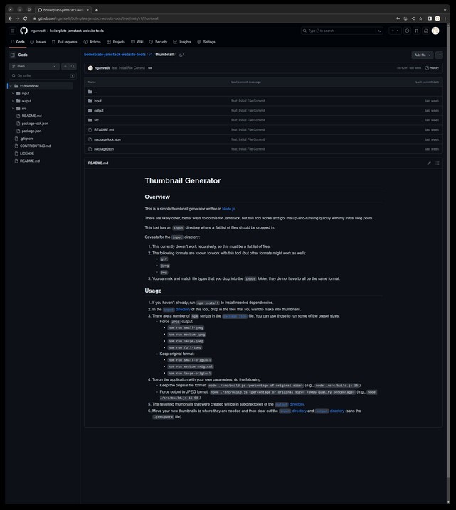 Thumbnail Tool
